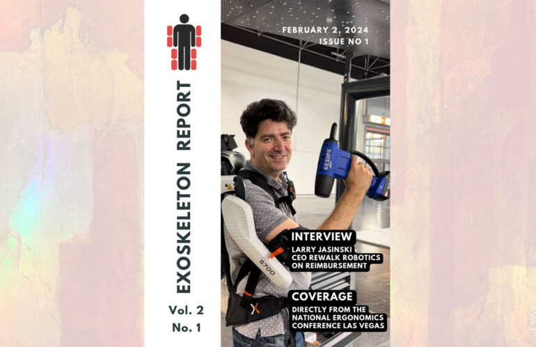 Exoskeleton Report Digital Magazine Vol 2 Issue 1