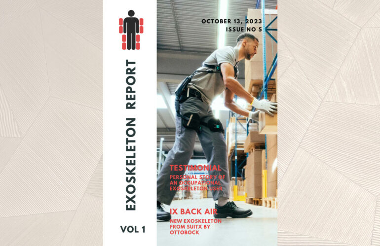 Exoskeleton Report Digital Magazine Vol 1 Issue 5