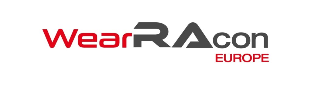 Wearable Robotics Association WearRAcon WearRA conference Europe 2025 Logo Banner Image